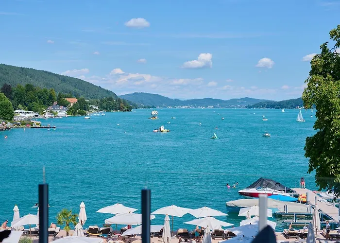 Luxury Living - Luxus In Velden Daire *